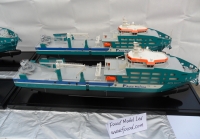 custom made model of 108m Offshore Support Vessel